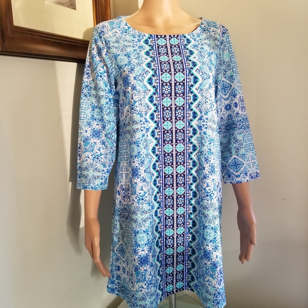 Aqua Et Sol Blue Dress